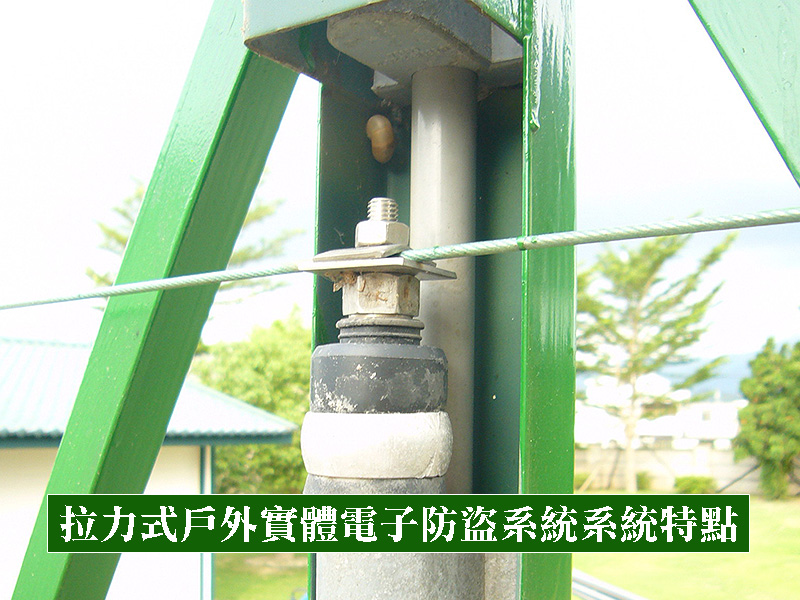 拉力式戶外實體電子防盜系統系統特點